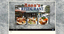 Desktop Screenshot of annasrestaurantinmurray.com