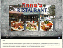 Tablet Screenshot of annasrestaurantinmurray.com